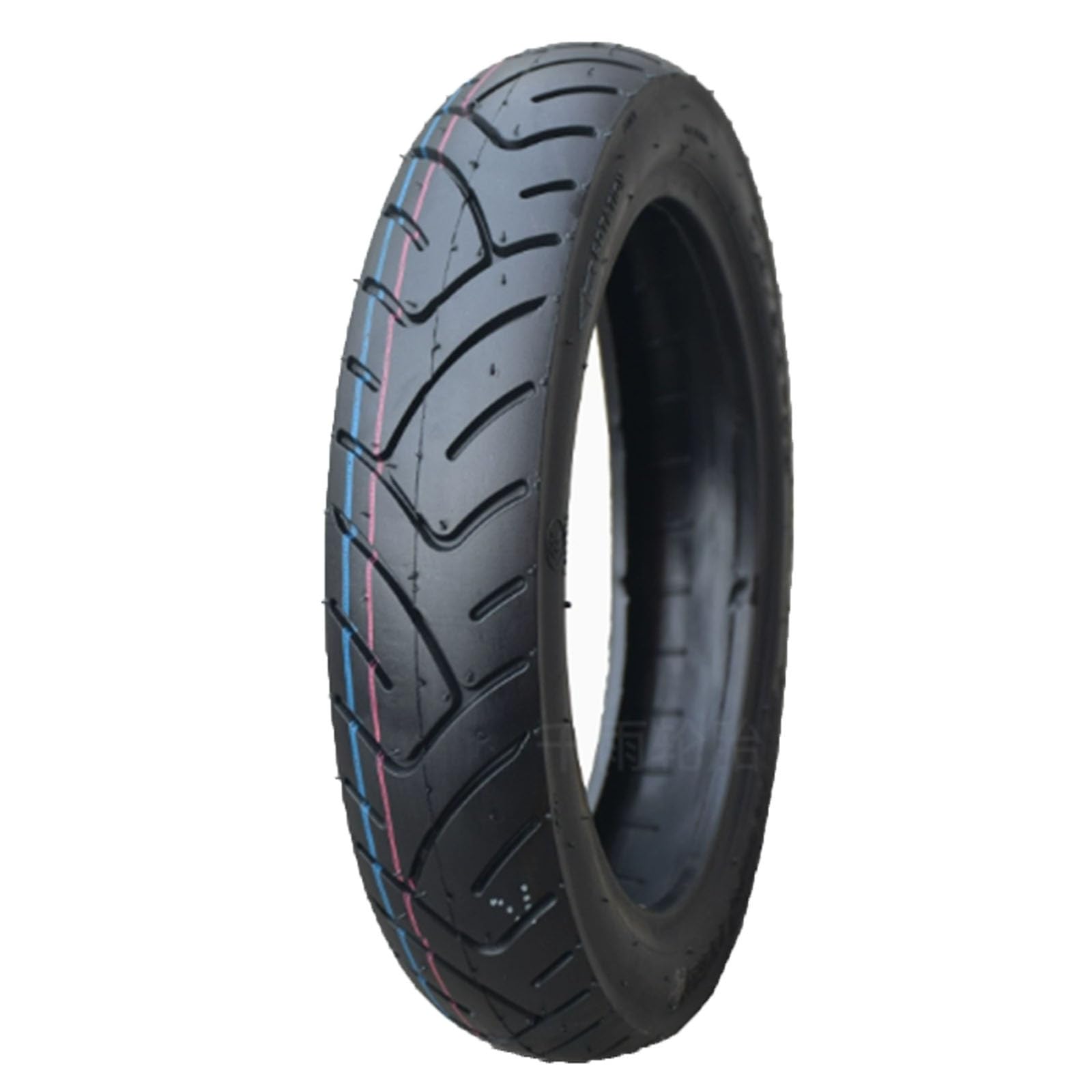 70/90-10 Pneu Tubeless pour Scooter, Pneumatique de Remplacement Route pour Roue Avant Arrière, 4 TR 43J 250 kPa Charge Max 340 LBS