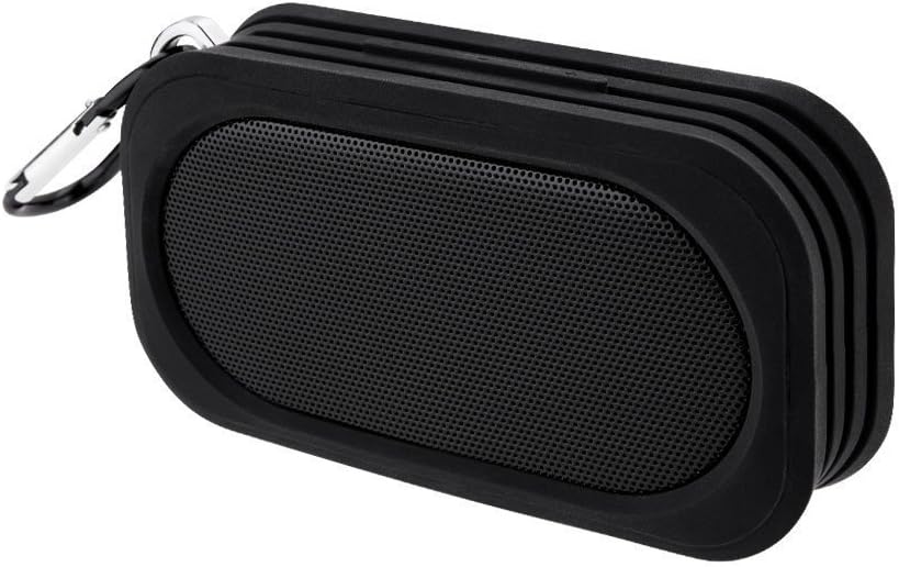 Proxelle Portable Waterproof Speakers, Mini Wireless Shower Speaker, IP67 Outdoor Wireless Speakers With Built-in Microphone for Calls for iPhone, iPod, iPad, Samsung, LG and Other BT Devices (Black)
