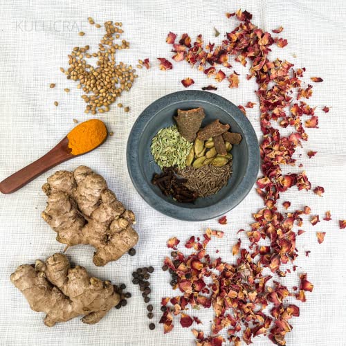 Kc Kullicraft Marble Stone Mortar And Pestle, For Grind Spices, Powder Pesto, Mash Herbs, Crush Pills, Regular Size (3.75"X2.75" Mortar, 5" X1.5" Pestle, Grey) #TOP2