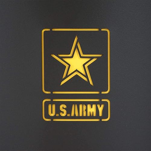 Miniatura 7 de Blue Sky Outdoor Living U.S. Army Ridge - Fogata portátil sin humo con bolsa de transporte, color negro