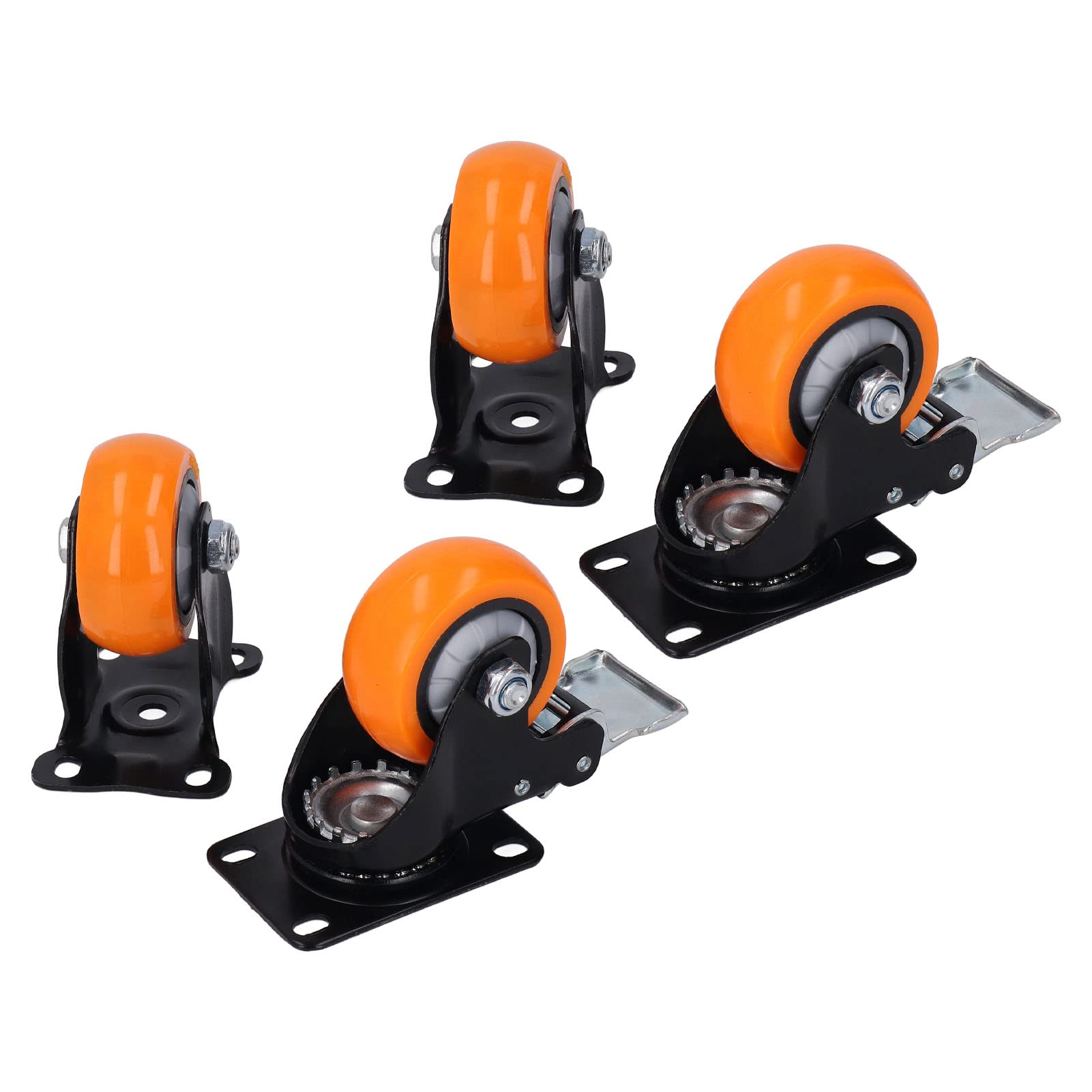 SIXRUN de Plaque avec capacité de 200 Lbs et Double Roulements
