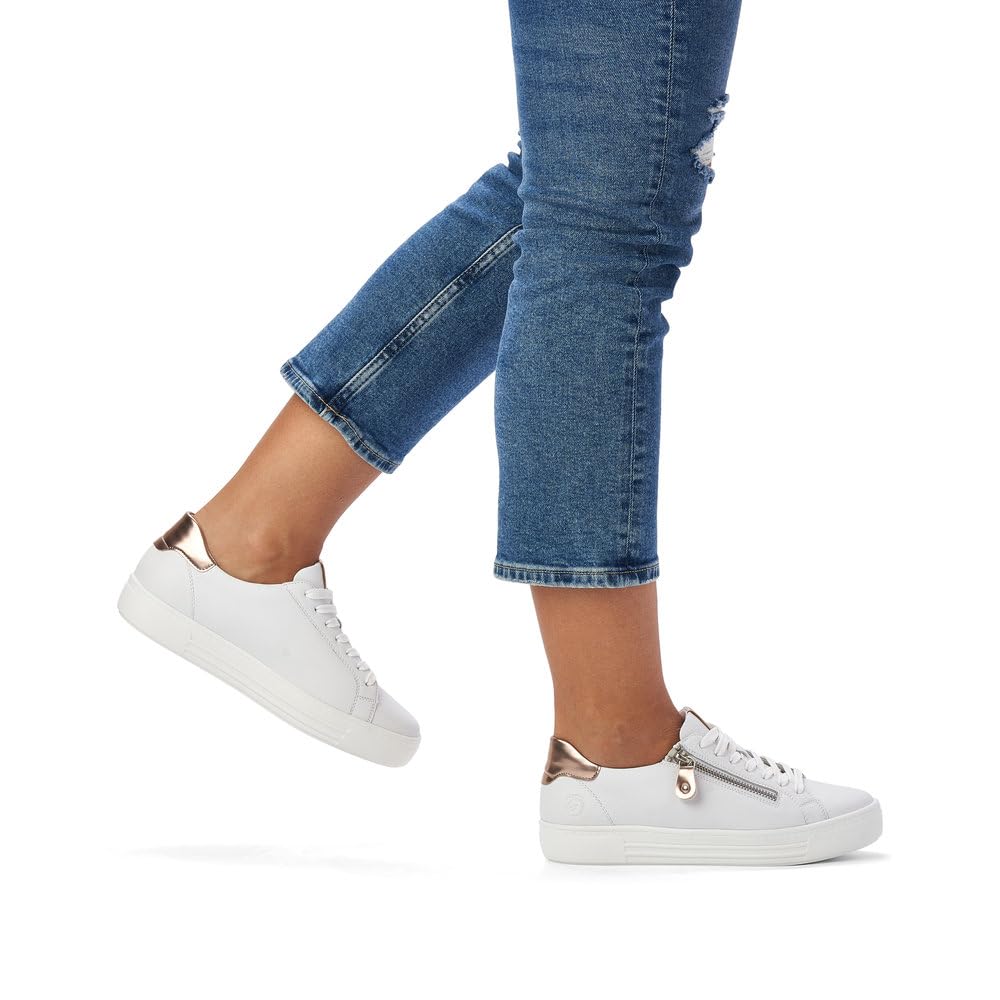 Remonte Damen Low-Top Sneaker D0903, Frauen Halbschuhe,lose Einlage