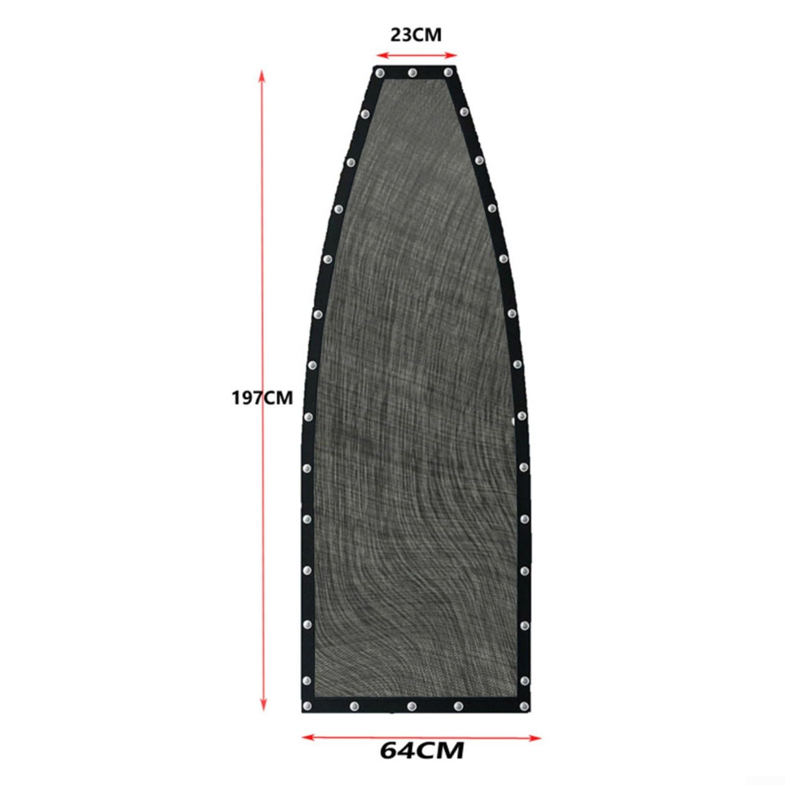 Sitzbezug Ersatzbezug für Hängesessel Ersatz-Stoffbezug für Hängesessel mit Seil Ersatz Sitztuch, 64 × 197 × 23 cm(Blackish grey B)