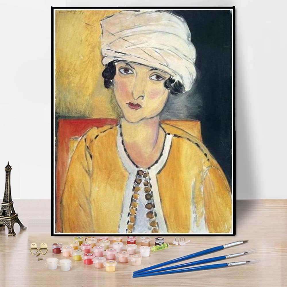 Number Painting for Adults Luxe Painting by Henri Matisse Paint by Number Kit On Canvas for Beginners