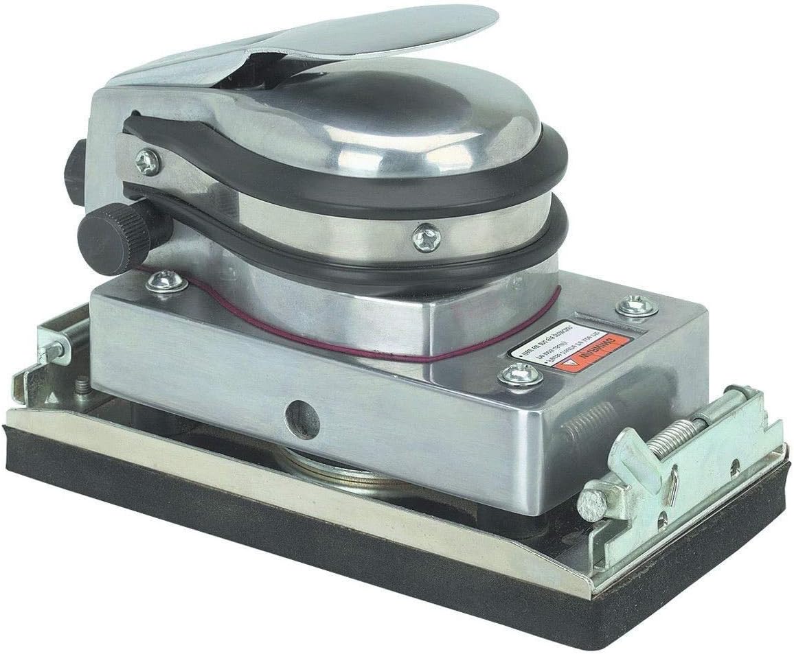 Jitterbug Random Orbital Air Palm Sander, 8", Industrial Duty