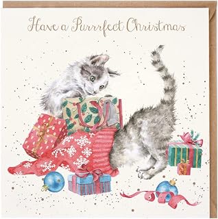 Wrendale Designs - 'A Purrrfect Christmas' Christmas Card