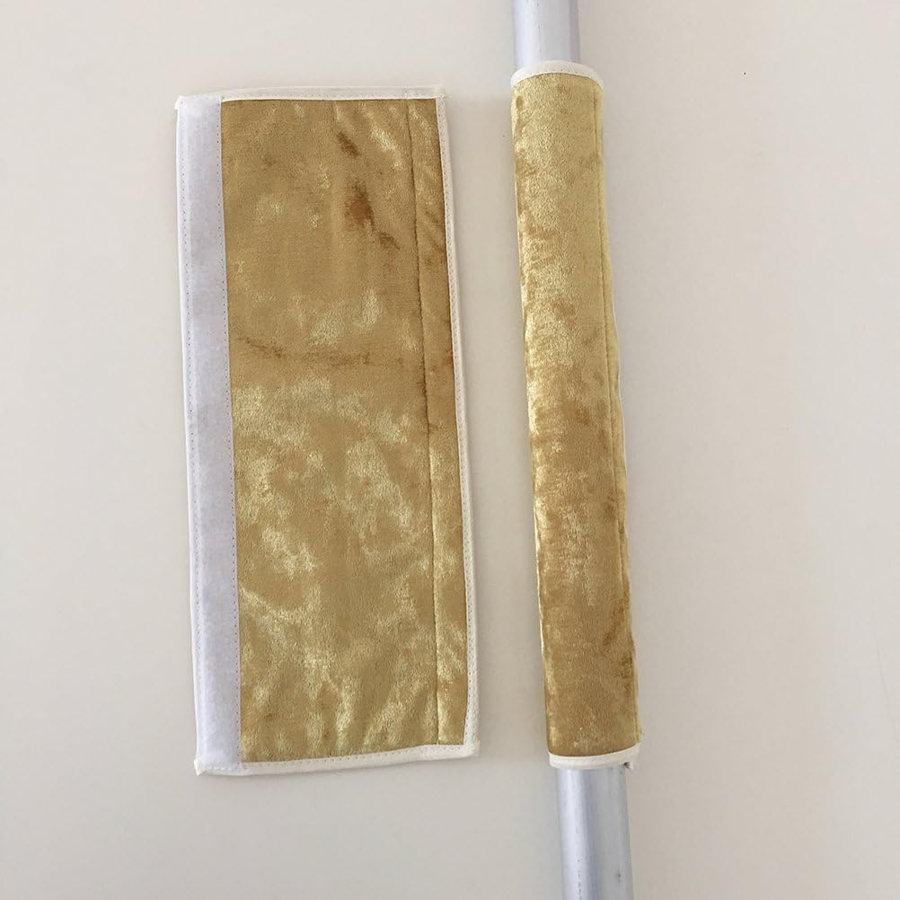 1 Pair Washable Refrigerator Door Handle Cover,Soft Velvet Plain Color, Handles Antiskid Protector for Fridge Oven Keep Off Fingerprints,Liquid,Oil Stain,Food Spot (Coffee)