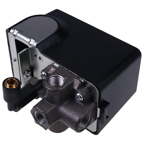 CW218800AV Air Compressor Pressure Switch 120-150 PSI 4 Port Compatible with Campbell Hausfeld