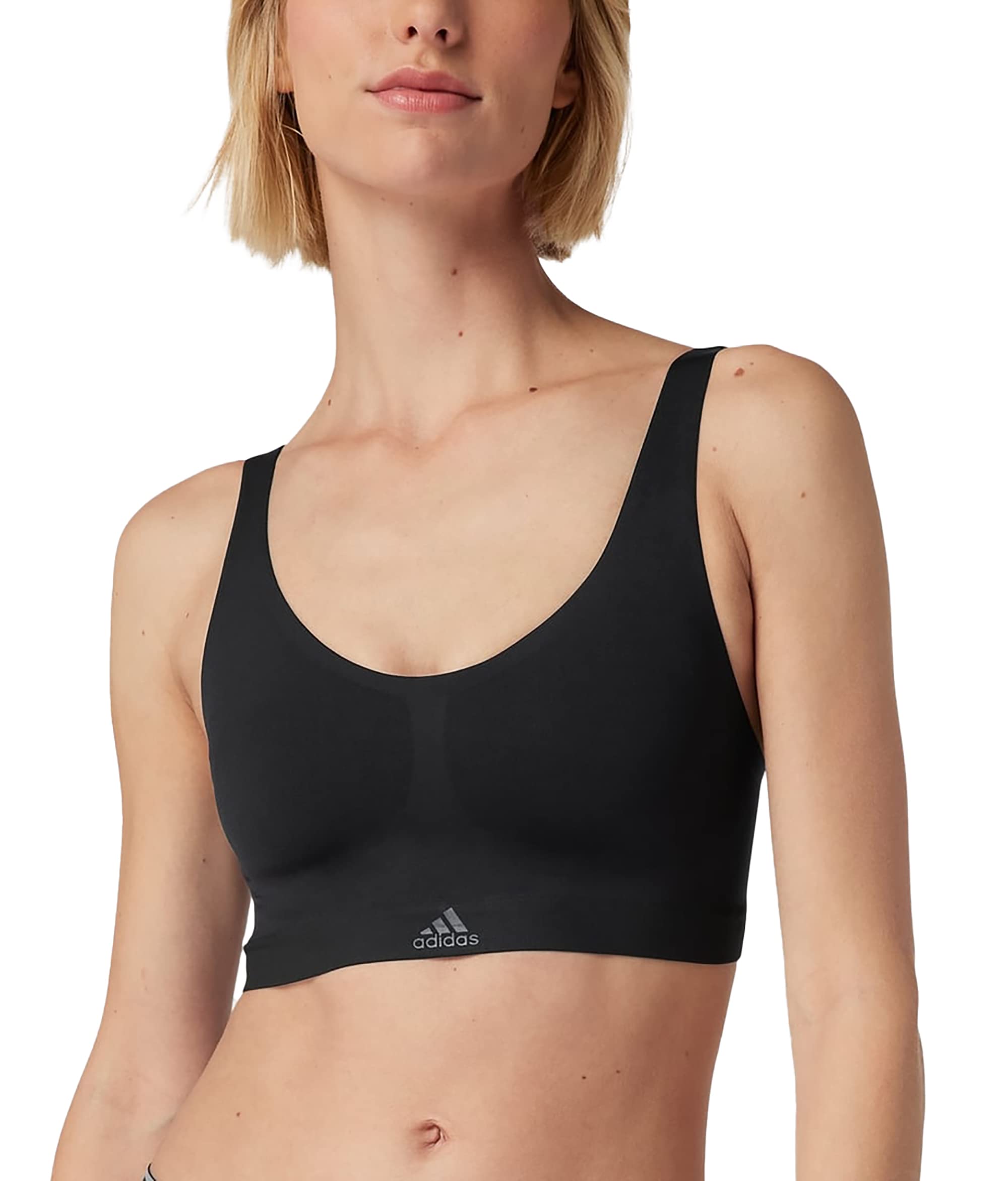 adidasWomen's Naked Seamless 2 Ply Bra w/Removable Cookies