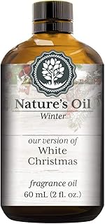 White Christmas Fragrance Oil (60ml) For Diffusers, Soap Making, Candles, Lotion, Home Scents, Linen Spray, Bath Bombs, Slime