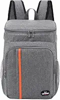 Mochila Térmica Bolsa Bag Cooler Homem Mulher Refrigerador Marmita Quente Cerveja Gelada Viagem Praia