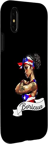 Miniatura 9 de Funda para iPhone 11 con bandera de Boricua Puerto Rico para mujer y mujer
