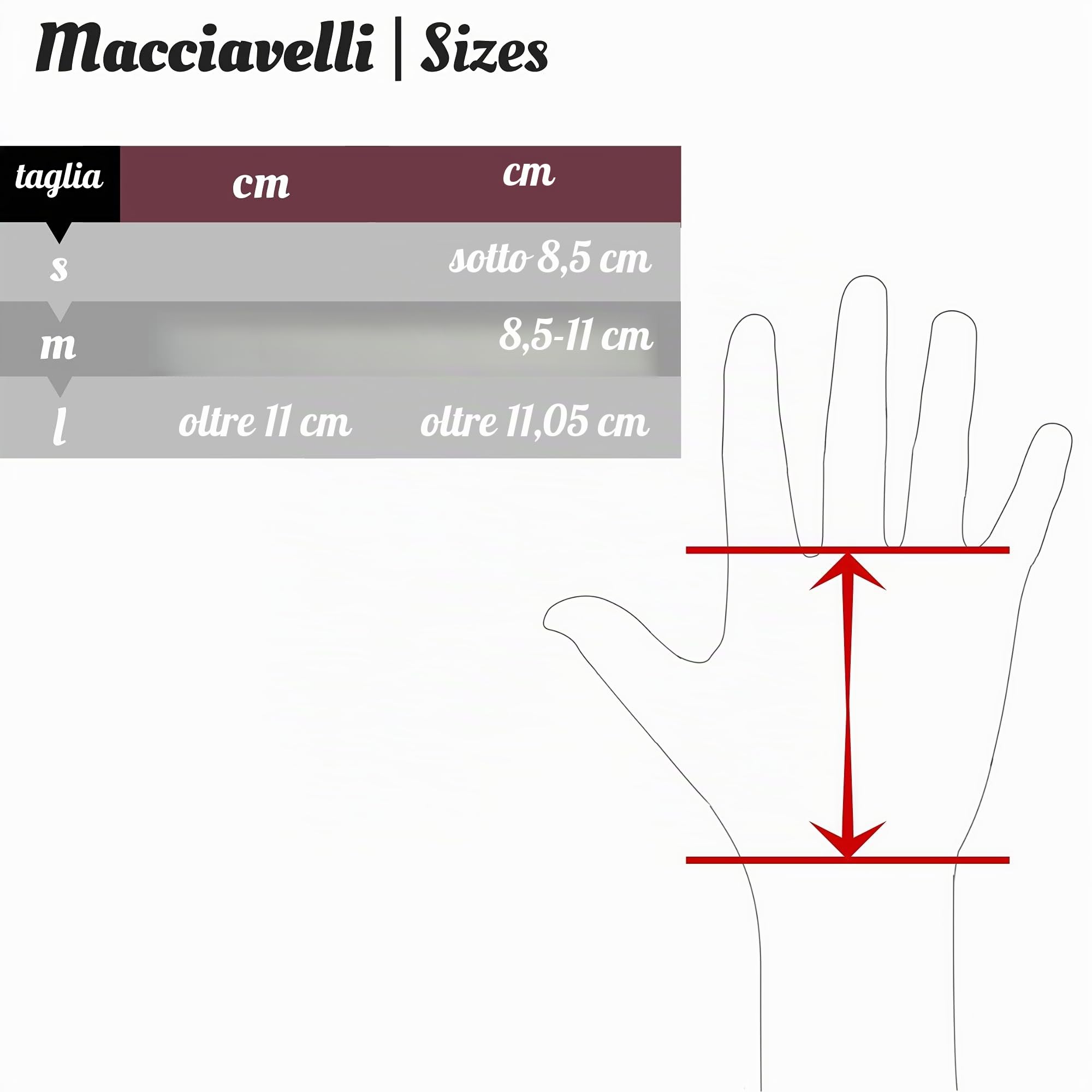 MACCIAVELLI® Guanti Grip Pad Palestra Protegge Mani Rivestimento Max Grip 2 Strati Calisthenics Crosstraining Sollevamento Pesi