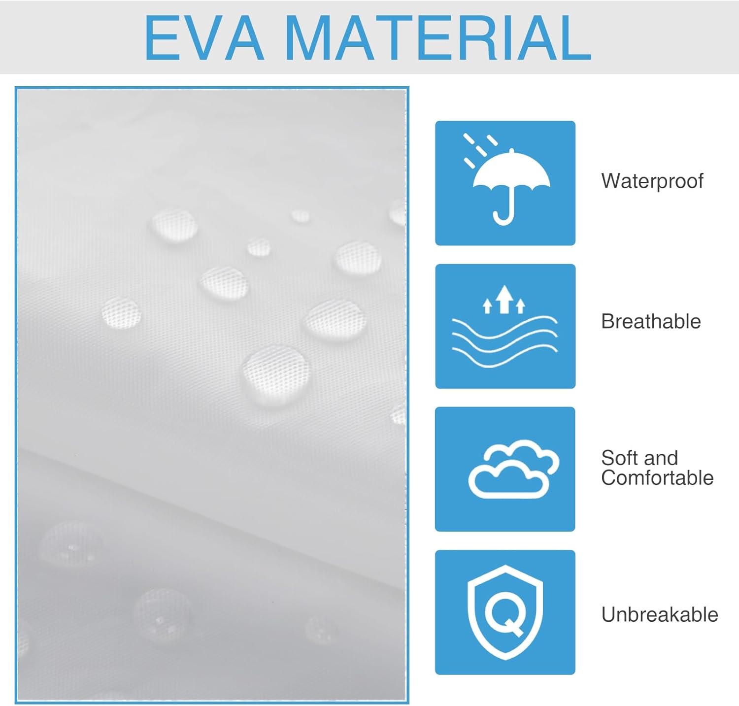 Zhehao 20 Pcs Rain Ponchos for Adult, Reusable Waterproof Plastic Rain Coat with Hood Portable Rainwear for Outdoor