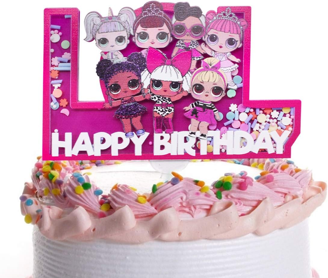 LOL Cake Topper Tomicy LOL Cake Topper for Birthday, LOL Party