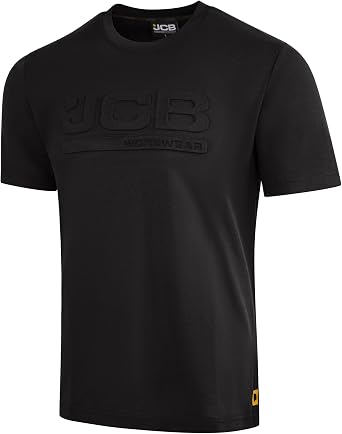 JCB Unisex 3D Embossed T-Shirt