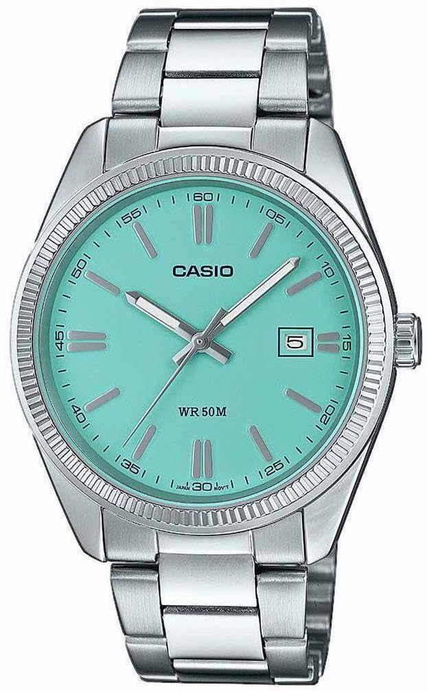 Casio - Men's Bracelet Watch MTP-1302PD-3AVEF - Steel - Silver - 38.50 mm