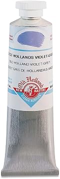 Old Holland New Masters Classic Acrylic 60 ml Tube - Old Holland Violet Grey