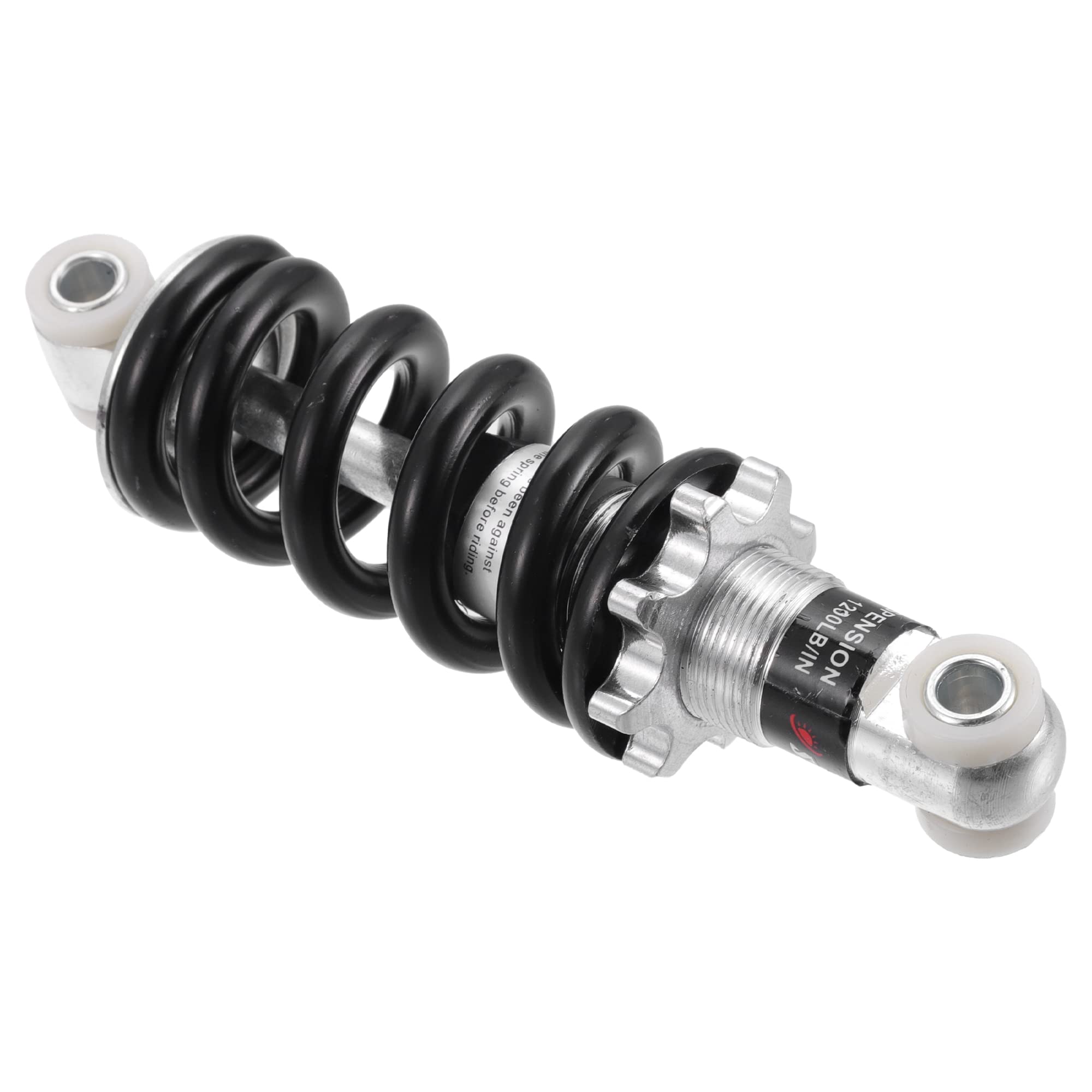 X AUTOHAUX Amortisseur arrière 150 mm 544,3 kg pour scooter Dirt Bike Argenté