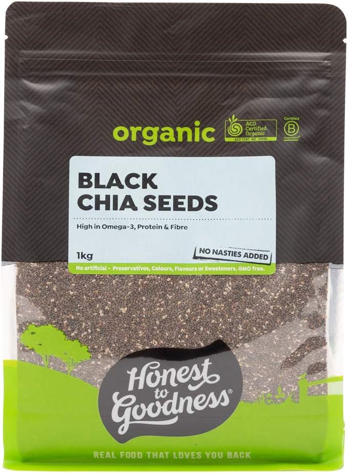 Honest to Goodness - Organic Black Chia Seeds