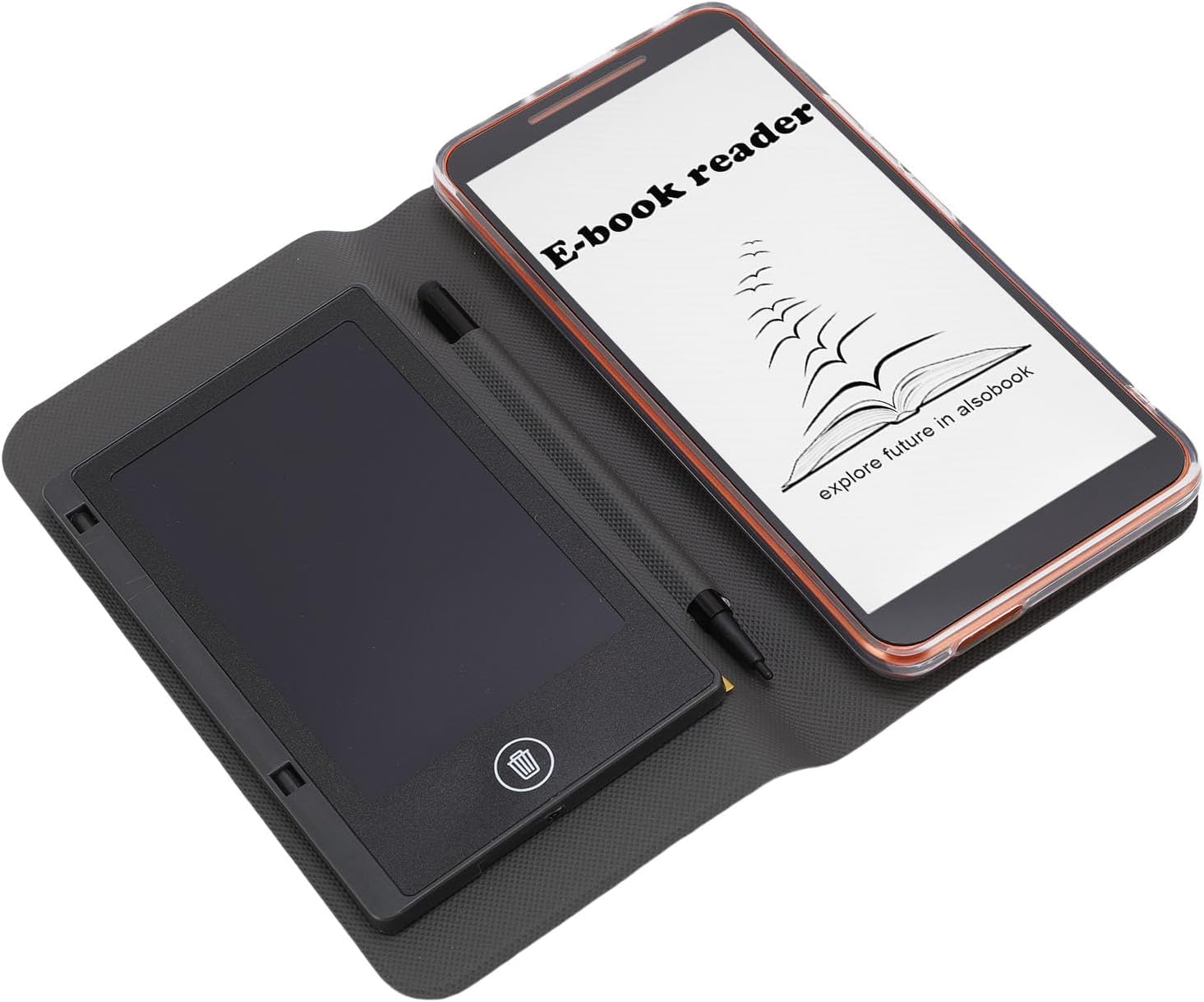 Electronic Book Reader 5.7 Inch High Definition PDF WiFi E Reader Device with Writing Pad for Comprehensive Multimedia Support