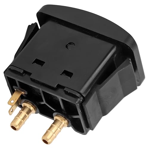 Acouto Interruptor de activación de resorte de aire, cabina eléctrica ABS para asiento de válvula de elevación de aire, interruptor tipo pala,