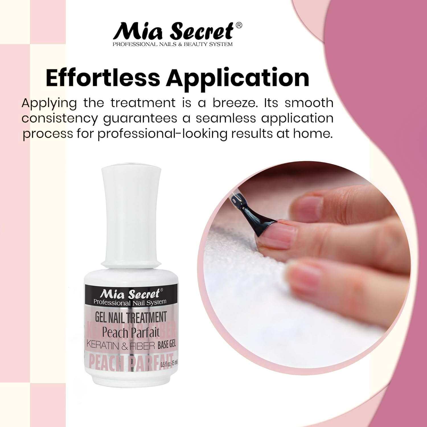 Amazon.com : Mia Secret Professional Peach Parfait Scented Gel