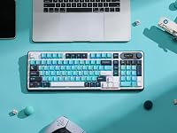 RK ROYAL KLUDGE S98 Mechanikus Billentyűzet Okos Kijelzővel, 96% Vezeték Nélküli, Bluetooth/2.4G/USB-C, Hot-Swap, Türkiz Zöld 7