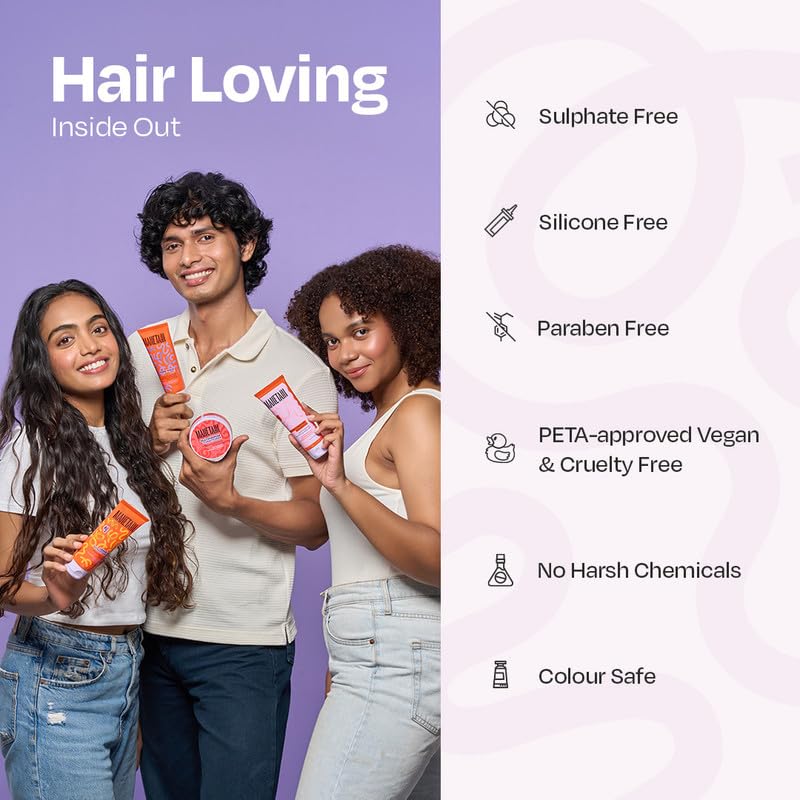 Image of MANETAIN Washday Hold Bundle Mini Size - Complete Curly Hair Care Set | Moisturizing Shampoo 100ml | Multipurpose Conditioner 100gm | Leave-In Conditioner 100 ml and Hard Hold Gel 100 ml