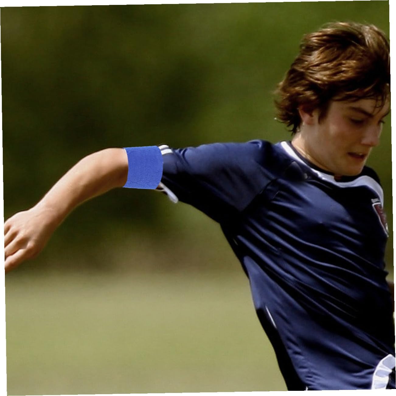 Football Captain Armband Wear-Resistant Arm Sign for Soccer Teams Suitable for Adults and Boys and Girls Tape Design