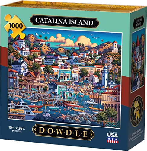 Rompecabezas Dowdle, Catalina Island, 1000 piezas, piezas de ajuste preciso miniatura 1