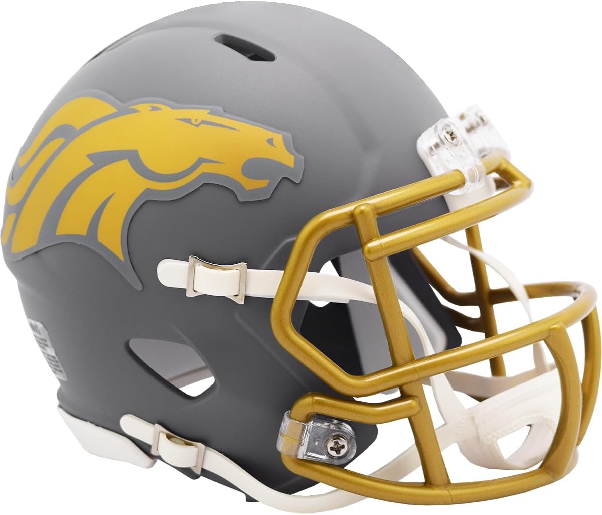 Riddell Denver Broncos NFL Slate Alternative Speed Mini Football Helmet