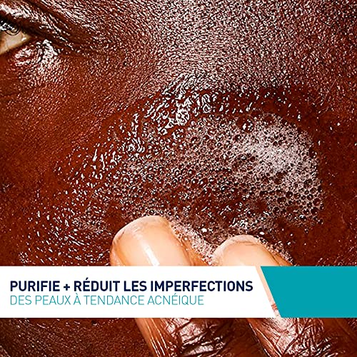 CeraVe - Gel Nettoyant Visage Anti-Imperfections - Réduit les Boutons des Peaux Acnéiques - Technologie Sébum Contrôle & 3 Céramides Essentiels - Acide Salicylique, Acide Hyaluronique, Niacinamide – vue 3