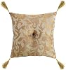 Handmade Singing Bowl Cushion Off White Brocade Home Decor Pillow Display Statue Jewelry