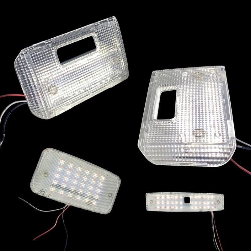 for Toyota 4Runner 2010-2024 Interior LED Lights Dome Light Tailgate Light White & Red Reading Light Car Accessories (A Whole Set lights)