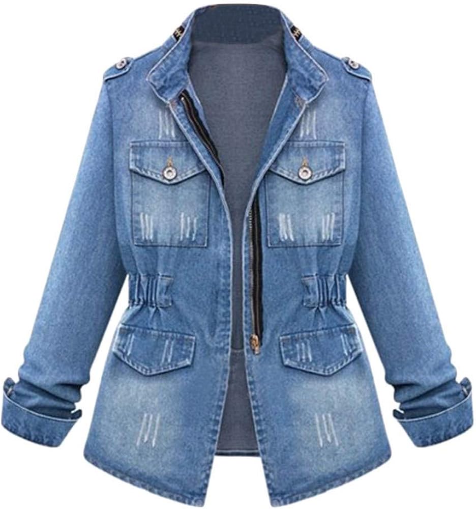 plus size lightweight jean jacket