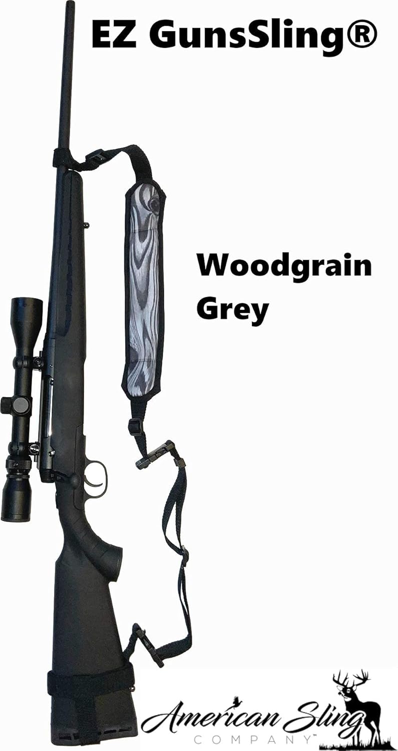 Universal Non-Swivel Gun Sling for Rifle,Shotgun and Favorite Firearm