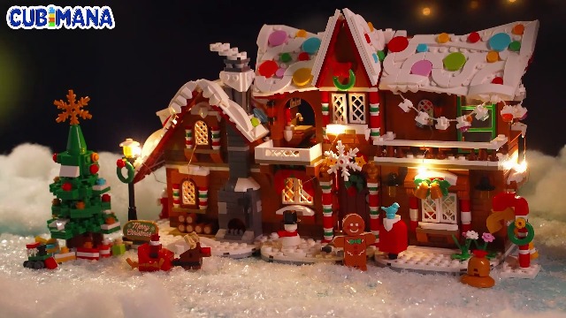 CUBIMANA 2025 Weihnachten Lebkuchenhaus Achterbahn  Produktbild-Vorschau 6
