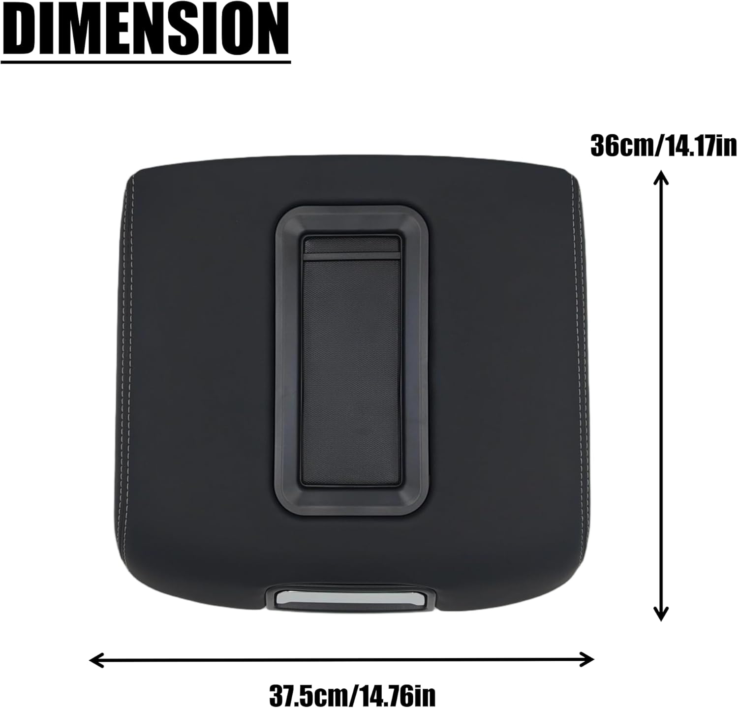 0227083AA Center Console Armrest Cover - Replacement for Silverado/Sierra 1500-3500 2014-2018, Suburban/Tahoe/Yukon/Yukon XL 2015-2020