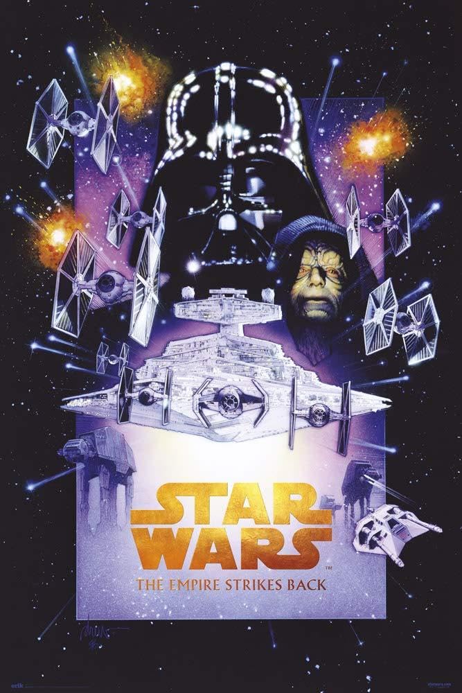 Amazon.com: Grupo Erik Poster, 61 x 91.5 cm, Star Wars, the Empire