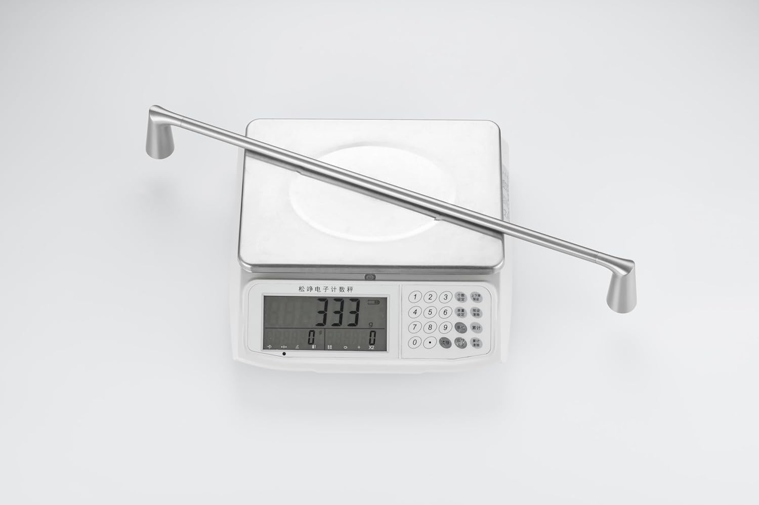 Wall Mounted Towel Bar - Inspire Series, Zinc Alloy and SUS201 Towel Holder for Bathroom and Kitchen, Heavy Duty, Rust-Resistant Towels Rack Hanger, Modern Home Decor - (Brush Stainless Steel)