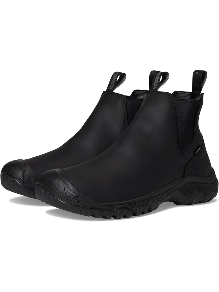 Black KEEN Anchorage 4 Waterproof Pull-On Durable Insulated
