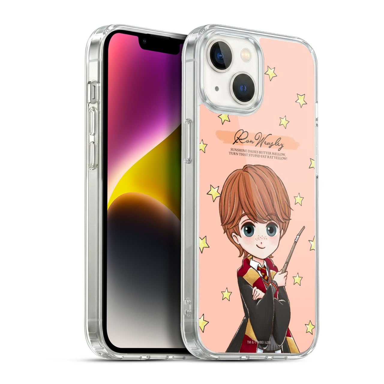 Head Case Designs Licenciado Oficialmente Harry Potter Patrón Luna Reliquias de la Muerte XXXVII Caso Funda de Gel Suave Compatible con Apple iPhone 12 / iPhone 12 Pro — view 160
