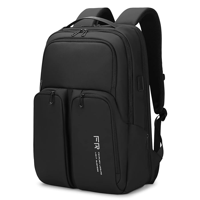 Buy FENRUIEN Business Backpack for Men,Slim Laptop Backpack 15.6 Inch