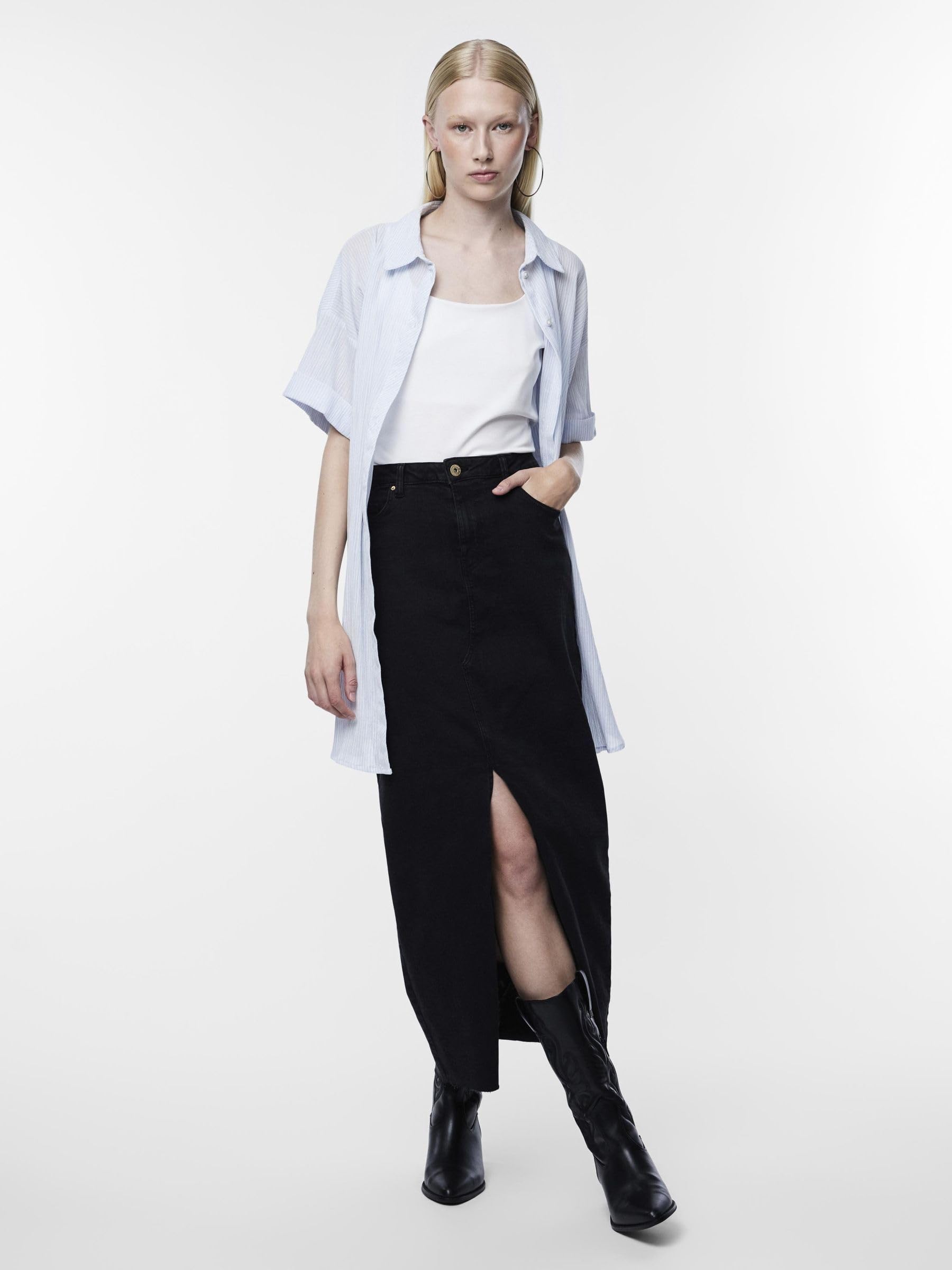 PIECES Denim Skirt PCJESSIE
