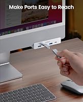 ORICO USB 3.0 Hub alumínium 4 portos elosztó 3 Type-A és 1 Type-C csatlakozóval 8