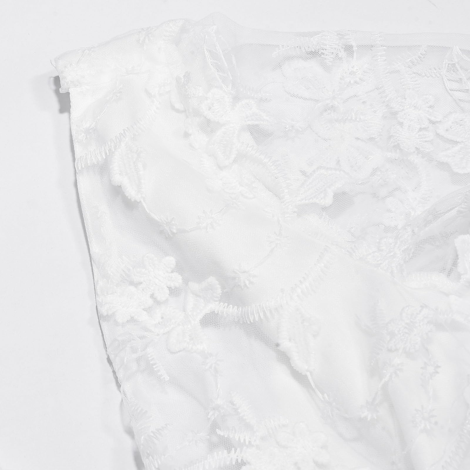 Générique Robe Ete Femme Chic et Elegantde mariée pour Femme Sexy en Dentelle Coupe Basse à Manches Longues Robe Ete Femme Chic et Elegantde Vacances Robe Ete Femme Chic et Elegantde dîner Robe
