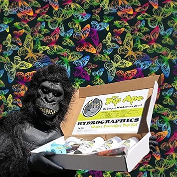 Dip Ape Butterflies Hydrographic Water Transfer Hydro Dip Dipping Kit