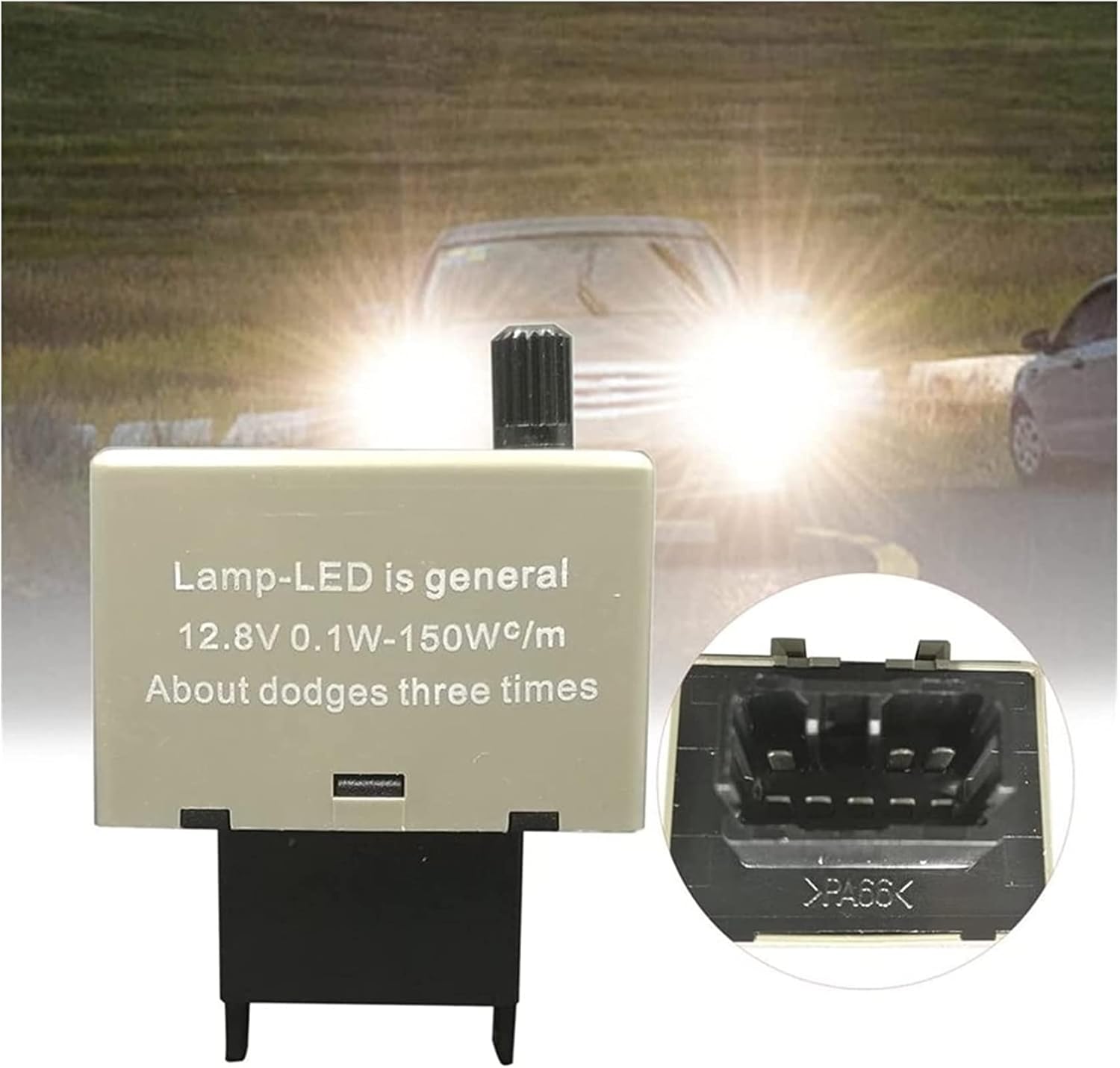 Relay 8 Pin Adjustable LED Flasher Relay Car Vehicle Automobile Accessories