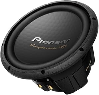 Pioneer TS-W3004D4 2400W Max/800W RMS Champion Series Pro DVC Component Subwoofer, 12-Inch Size